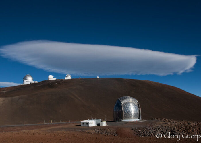 Lenticular cloud Mauna Kea