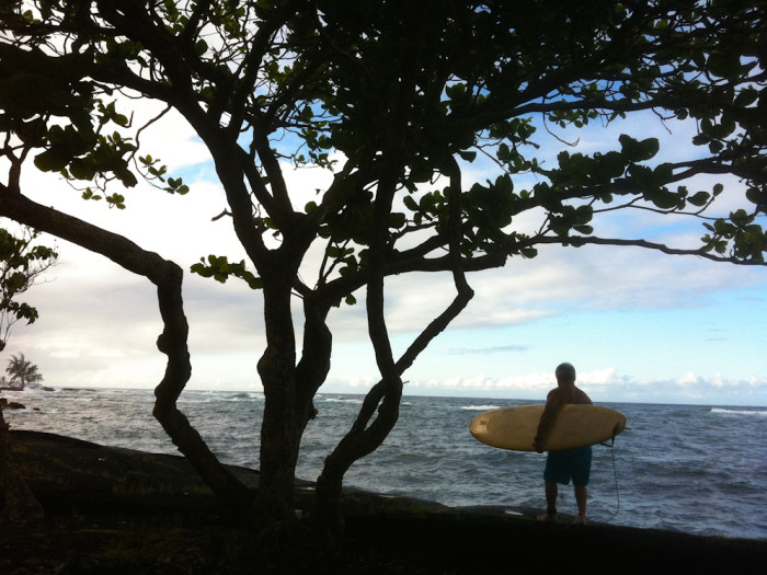 Hawaiian surfing