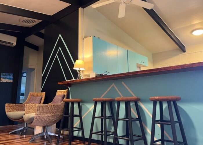 Kitchen at Arnott's Lodge Hilo Hawaiian Hotel