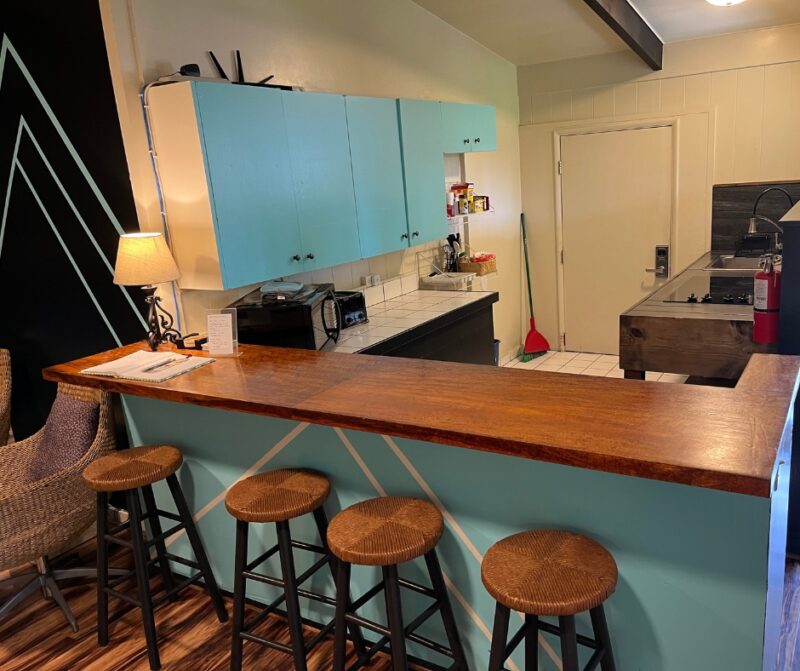 Kitchen at Arnott's Lodge