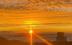 top of the Mountain Sunset