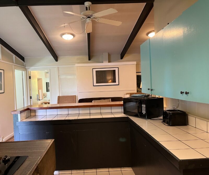 Kitchen at Arnott's Lodge