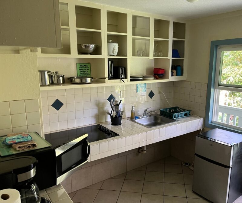 Kitchen at Arnott's Lodge