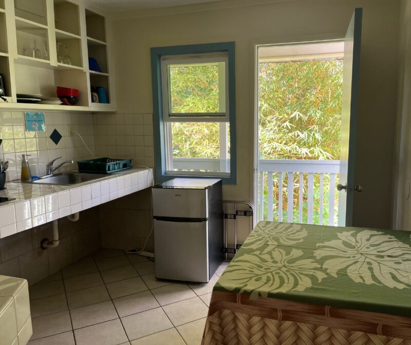 Kitchen at Arnott's Lodge