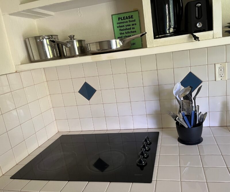 Kitchen at Arnott's Lodge