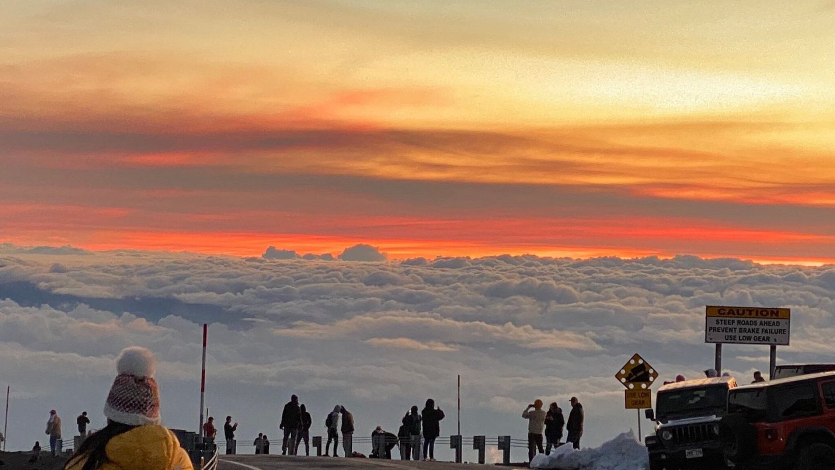 Mauna Kea Summit Sunset