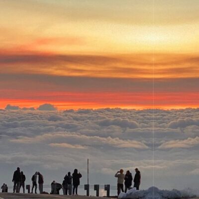 Mauna Kea Summit Sunset