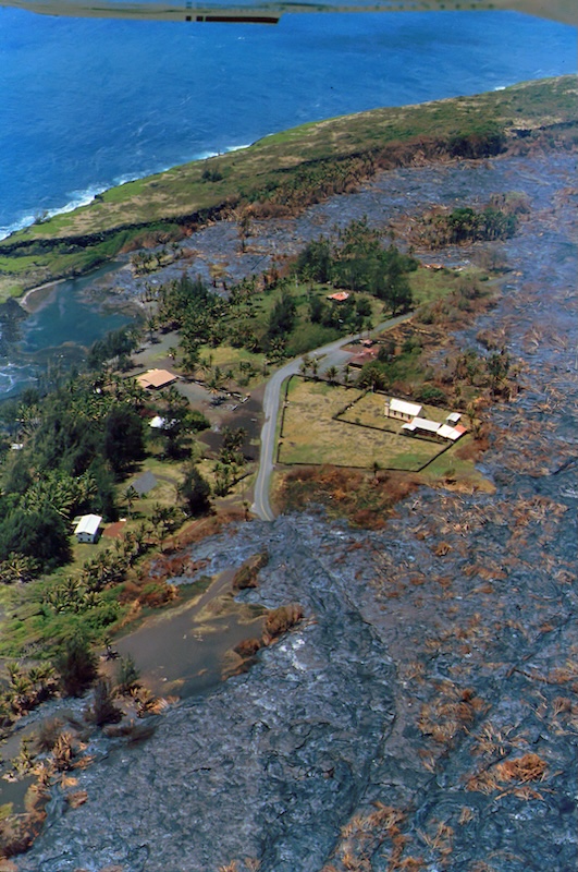 Kalapana village