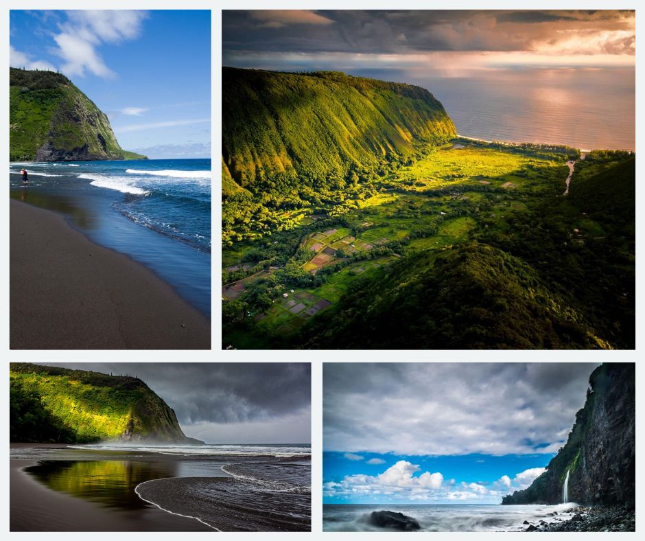 Waipiʻo Valley Black Sand Beach, Best Beaches on the Big Island of Hawaii