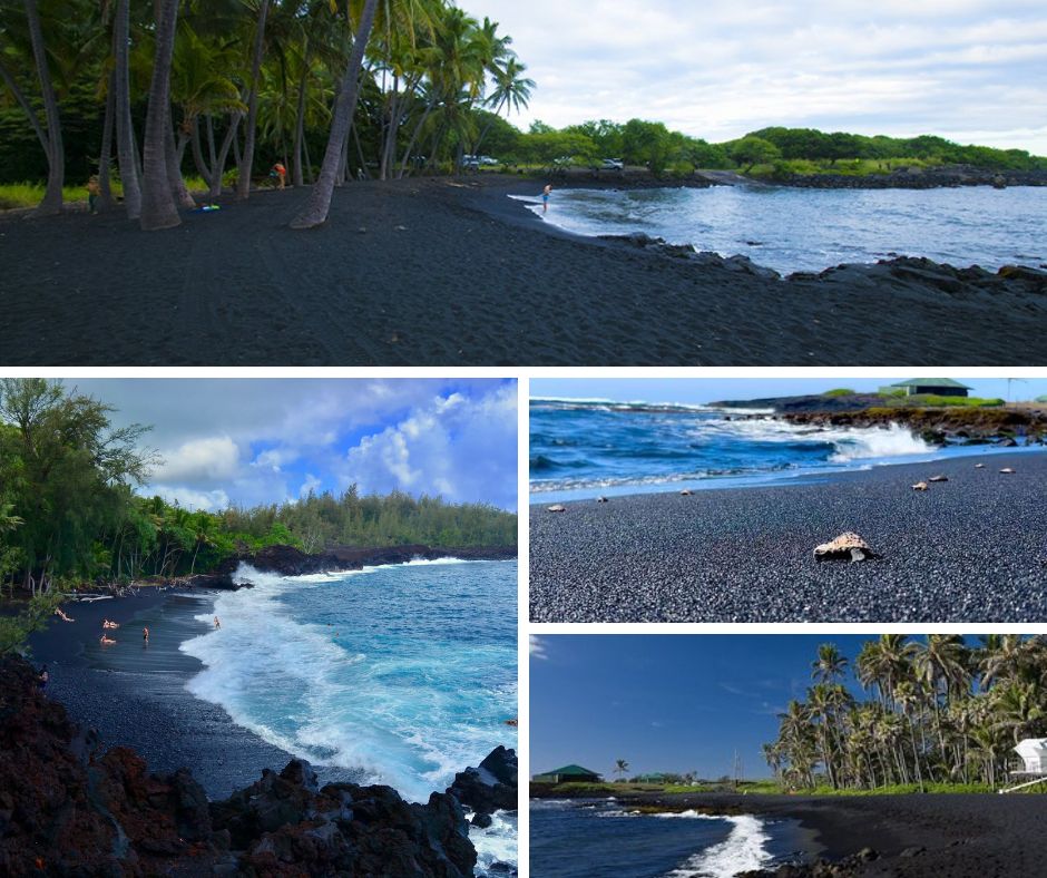 Punaluʻu Black Sand Beach