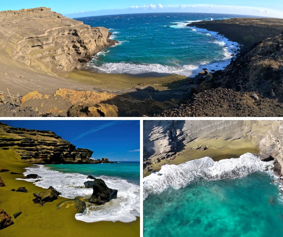 Green Sand Beach (Papakōlea Beach), Best Beaches on the Big Island of Hawaii
